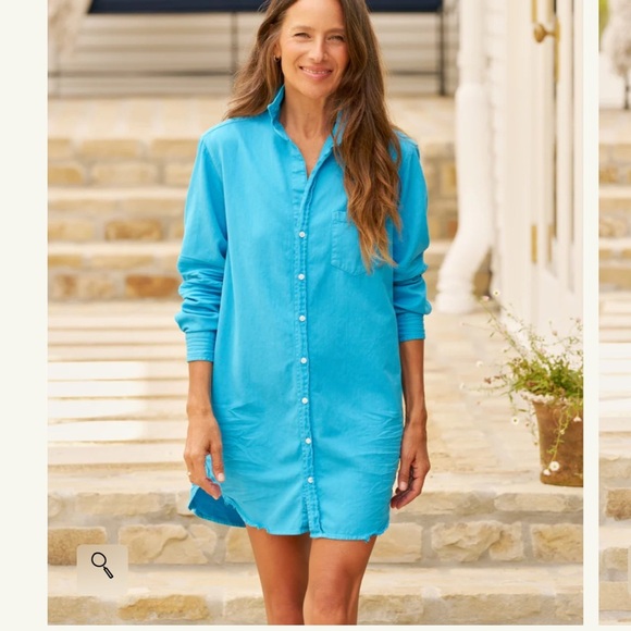 FRANK & EILEEN Mary dress Blue